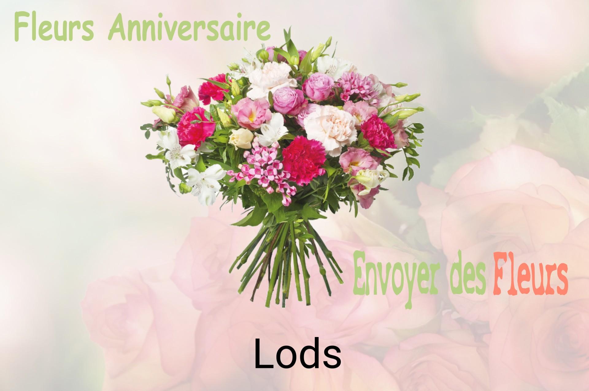 Bouquet de fleurs d’anniversaire livré à Lods