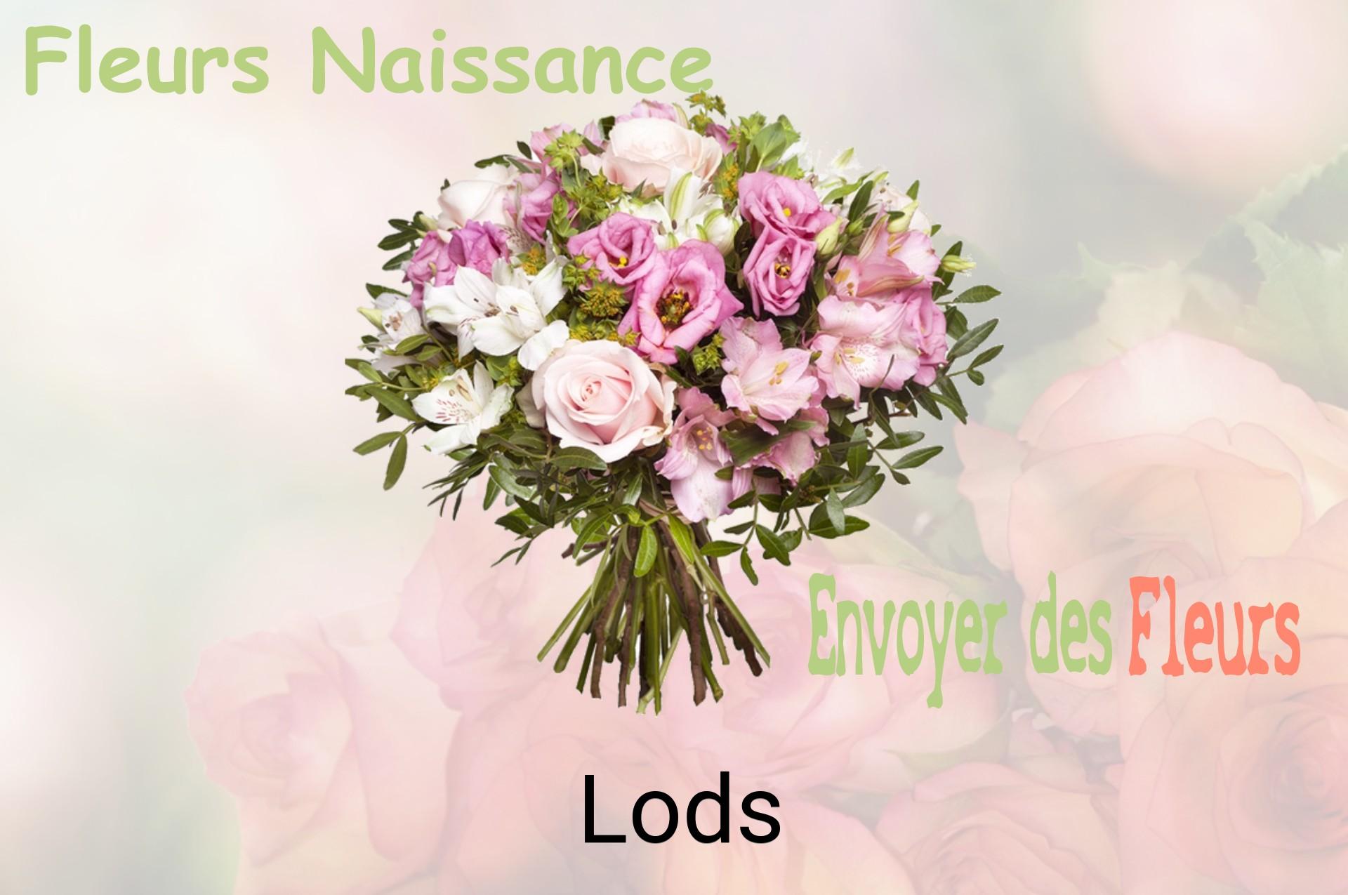Bouquet de fleurs de naissance livré à Lods